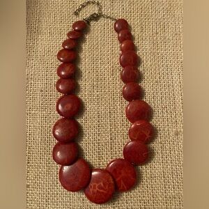 Graduated Coral Necklace